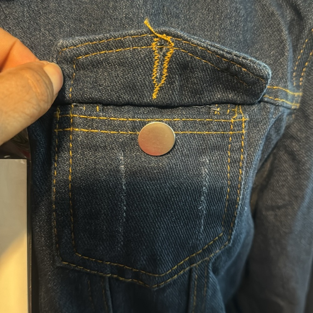 Item 14 NWT Blue Jean Jacket 5XL - Picture 6 of 7